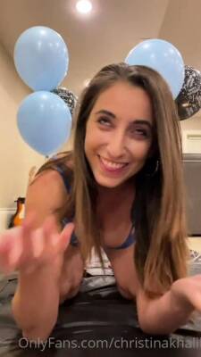 Christina Khalil Birthday Cake Creampie Video Leaked - nvdvid.com