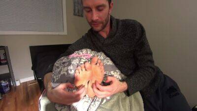 He Ripped Off My Nylons & Tickled My Feet!! - upornia