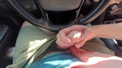 Edging Slow Handjob In Public Car Cumshot - hclips