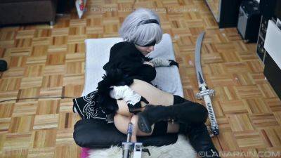 2b Captured By A Sentient Fuck Machine With Lana Rain - upornia.com