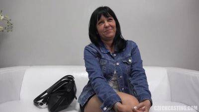 Attractive Mature Brunette Casting - porntry.com - Czech Republic