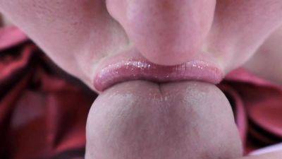 My wife gives a great closeup blowjob - drtuber