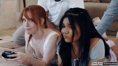 Tommy Pistol - Damon Dice - Madi Collins - Summer Col - Stepdads Fucking petite teen stepdaughters with Anal Play and Deepthroat - veryfreeporn.com