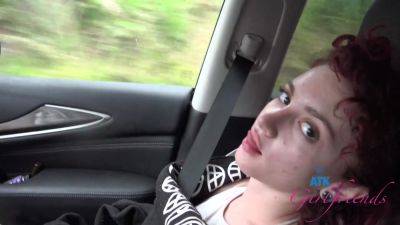 Lola - Lola Plays With Herself For Daddy In The Car, And Can't Wait To Get Your Cock - hotmovs.com